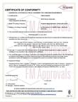 Certificate for CANADA