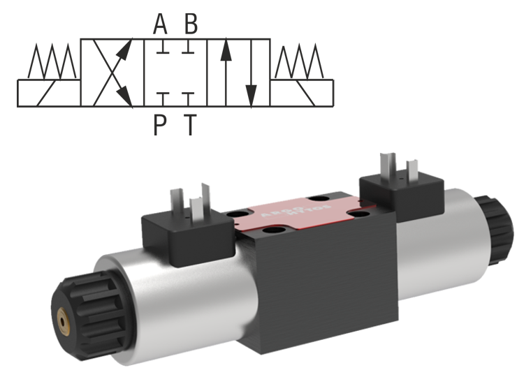 4/2 and 4/3 Solenoid Operated Directional Control Valves