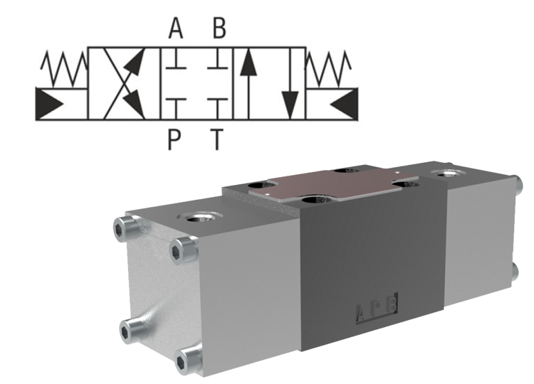 4/2 and 4/3 Hydraulic Operated Directional Control Valves