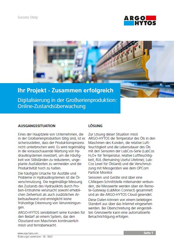 Digitalisierung in der Großserienproduktion