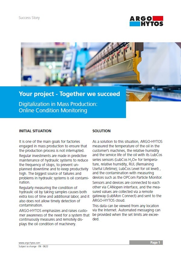 Digitalization in Mass Production