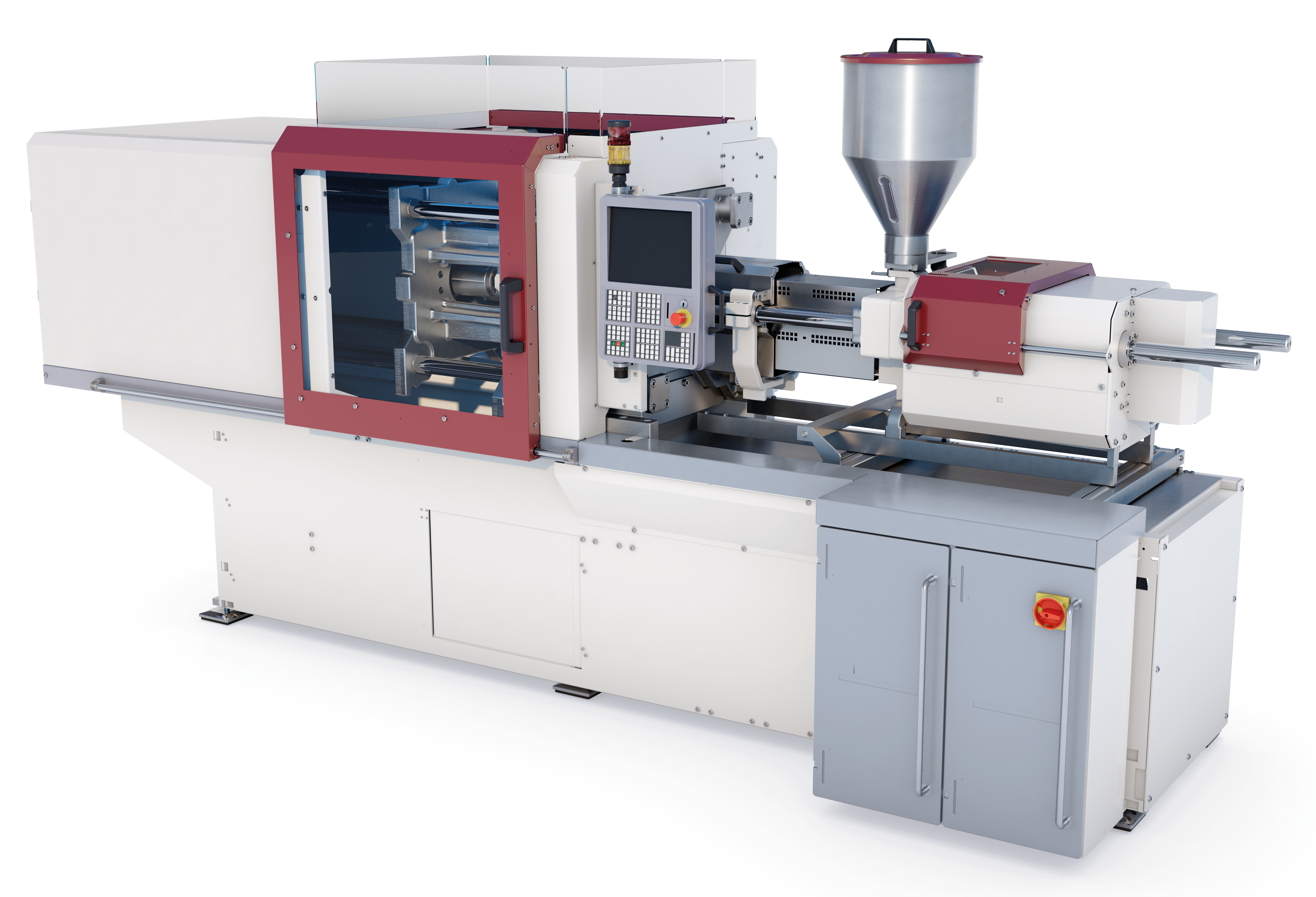 Spritzgussmaschine zur Serienfertigung von Kunststoffbauteilen in industriellen Fertigungsanwendungen