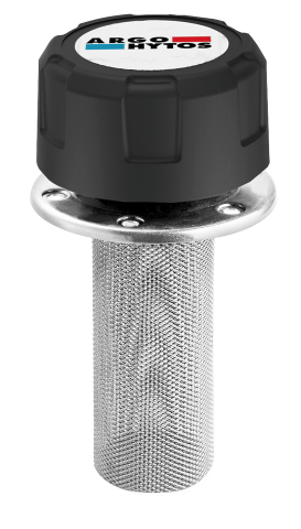 Hydraulic tank breather filter for air filtration and contamination prevention in hydraulic reservoir systems
