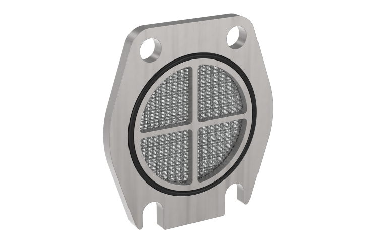 Hydraulic safety screen for preventing particle ingress and contamination in hydraulic systems