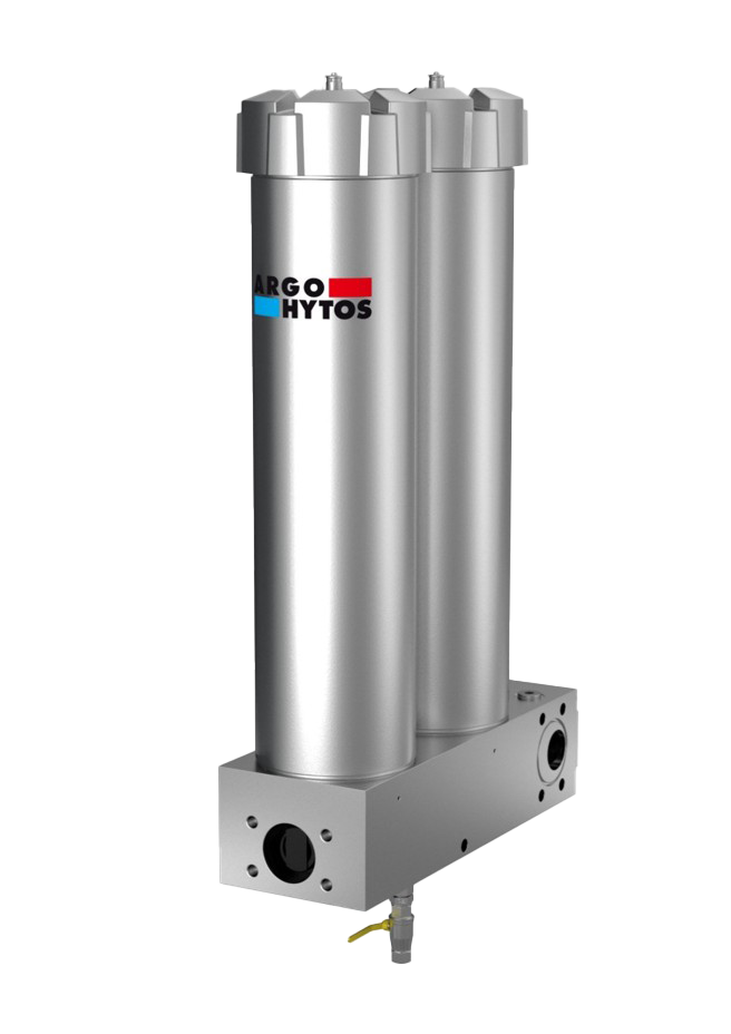 Hydraulic lubrication oil filtration unit for continuous fluid conditioning and contamination control in wind turbine lubrication systems