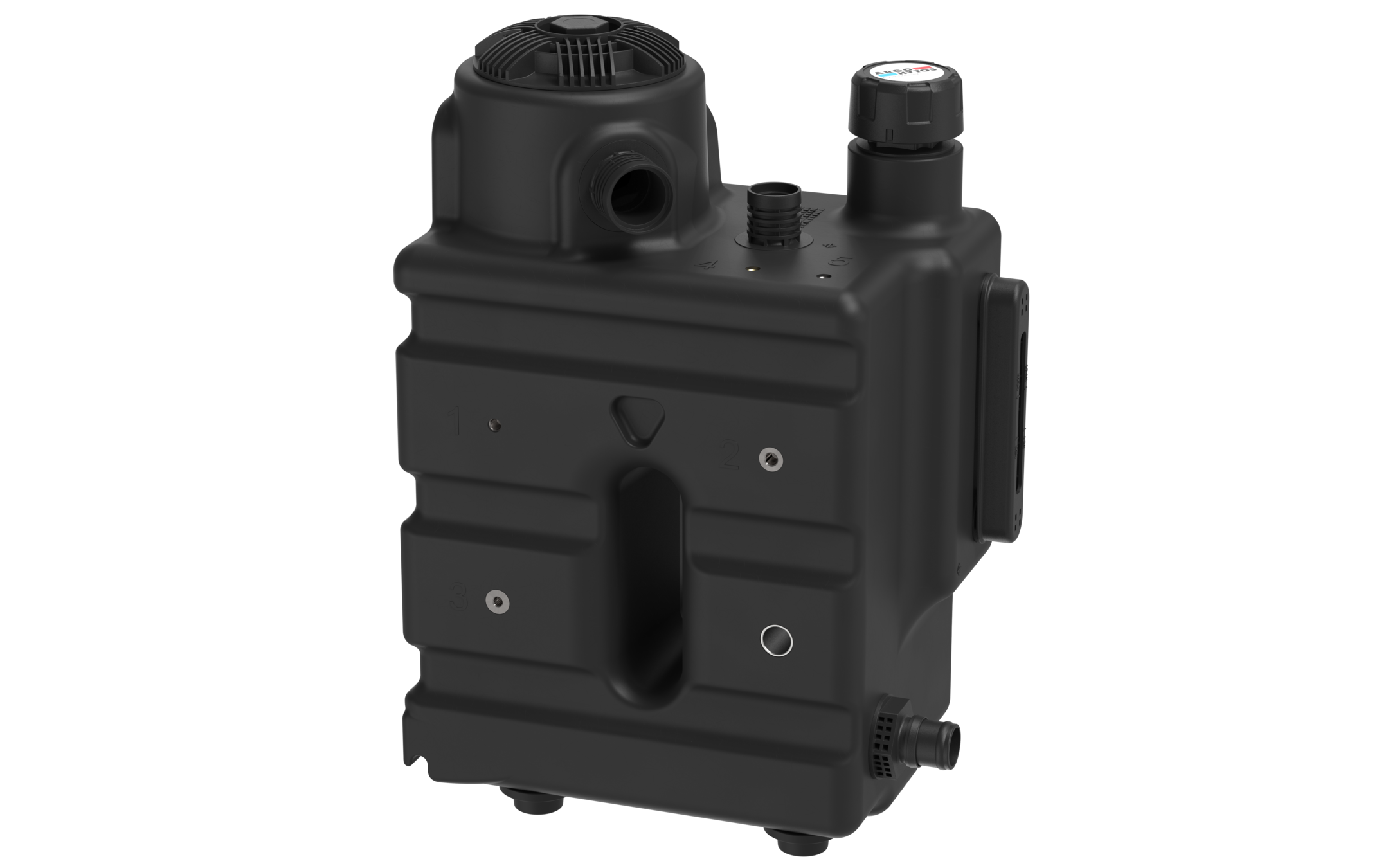 Integrated hydraulic tank and filtration system for fluid management and contamination control in hydraulic applications