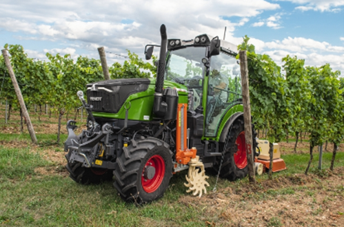 AGCO Fendt: Zentralsteuerblock für einen Schmalspurtraktor
