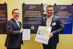 Martin Kroboth, Managing Director der ARGO-HYTOS GMBH und Head of Operations Ralph Bauer
